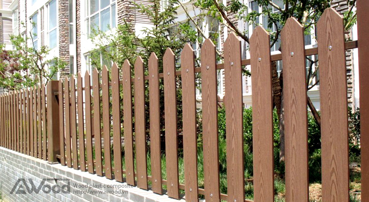 Hàng rào gỗ nhựa AWood | Awood.vn